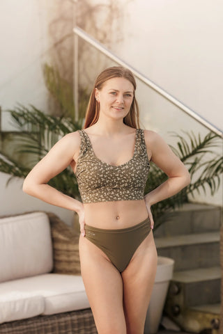 Careless Bikinitopp Miami bikinitopp - Grønn - Dalia