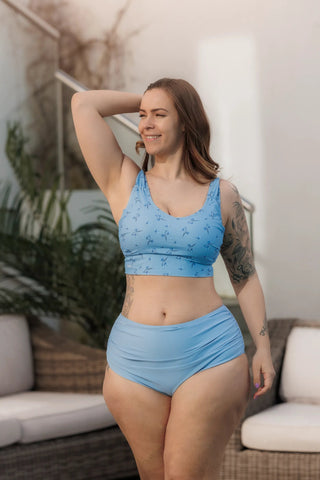 Careless Bikinitopp Miami bikinitopp - Lyseblå - Lilly