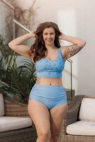 Careless Bikinitopp Miami bikinitopp - Lyseblå - Lilly