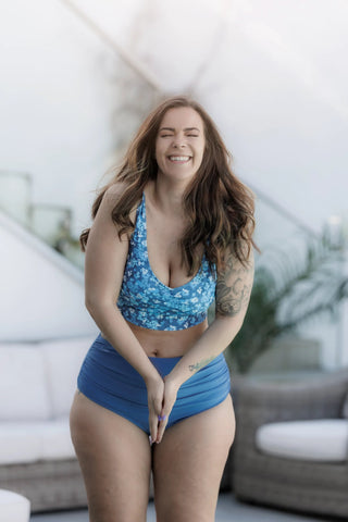 Careless Bikinitopp Miami bikinitopp - Mørkeblå - Bellflower