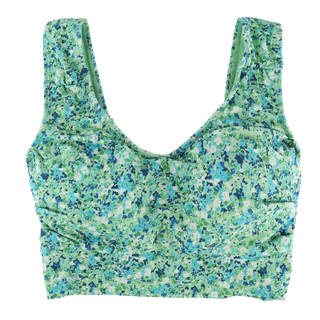 Careless Bikinitopp Miami bikinitopp - Pastellgrønn - Flower paint