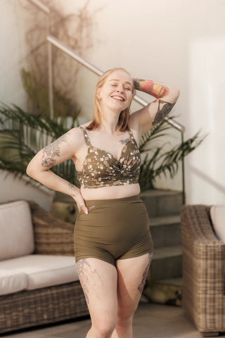 Careless Bikinitopp Roma bikinitopp - Grønn - Buttercups