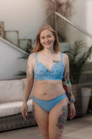 Careless Bikinitopp Roma bikinitopp - Lyseblå - Lilly