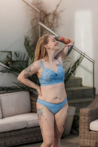 Careless Bikinitopp Roma bikinitopp - Lyseblå - Lilly