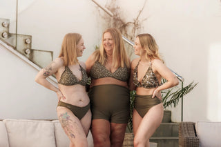 Careless Bikinitruse High Waist Bikini String - Grønn