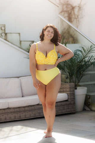 Careless Bikinitruse High Waist Bikini String - Gul