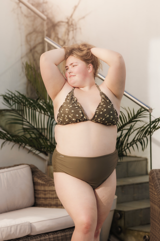 Careless Bikinitruse High Waist bikinitruse - Grønn