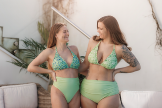 Careless Bikinitruse High Waist bikinitruse - Pastellgrønn