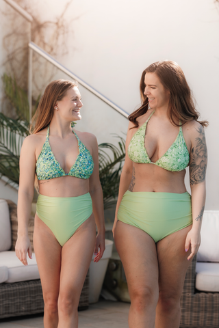 Careless Bikinitruse High Waist bikinitruse - Pastellgrønn