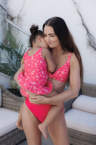 Careless Bikinitruse High Waist bikinitruse - Rosa