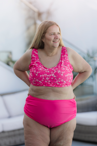 Careless Bikinitruse High Waist bikinitruse - Rosa