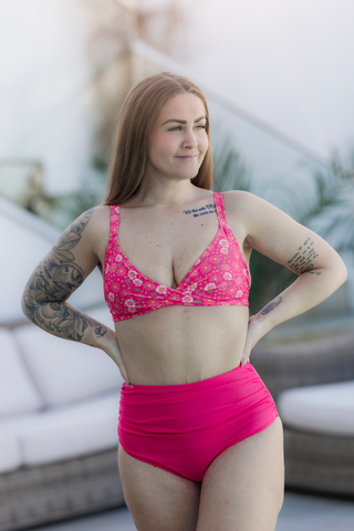 Careless Bikinitruse High Waist bikinitruse - Rosa