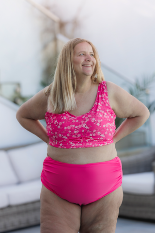 Careless Bikinitruse High Waist bikinitruse - Rosa