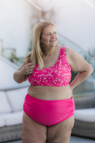 Careless Bikinitruse High Waist bikinitruse - Rosa