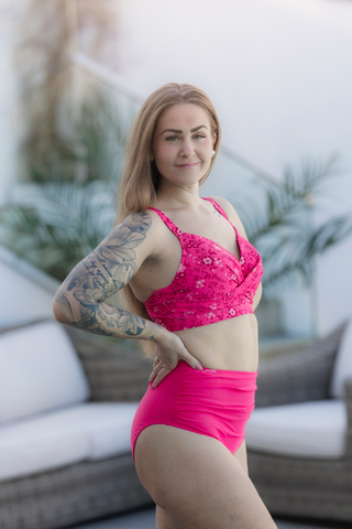 Careless Bikinitruse High Waist bikinitruse - Rosa