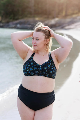 Careless Bikinitruse High Waist bikinitruse - Svart