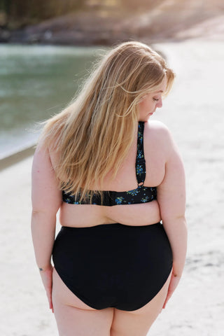 Careless Bikinitruse High Waist bikinitruse - Svart
