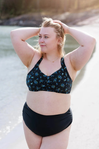 Careless Bikinitruse High Waist bikinitruse - Svart