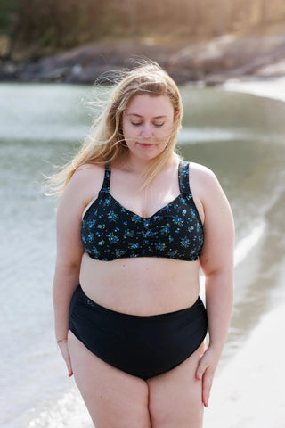 Careless Bikinitruse High Waist bikinitruse - Svart