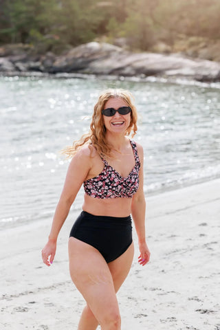 Careless Bikinitruse High Waist bikinitruse - Svart