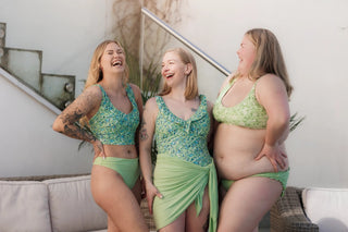 Careless Bikinitruse Mid Waist Bikini String - Pastellgrønn