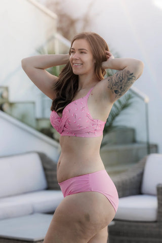 Careless Bikinitruse Mid Waist bikinitruse - Lyserosa