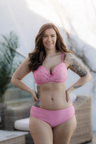 Careless Bikinitruse Mid Waist bikinitruse - Lyserosa