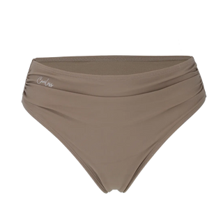 Careless Bikinitruse Mid Waist bikinitruse - Mørk beige