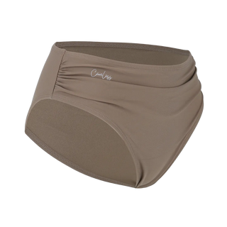 Careless Bikinitruse Mid Waist bikinitruse - Mørk beige