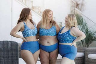 Careless Bikinitruse Mid Waist bikinitruse - Mørkeblå