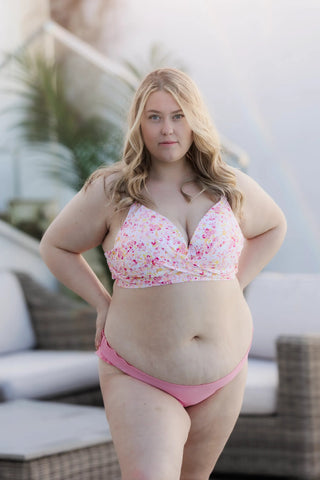 Careless Bikinitruse Ruffle Bikinitruse - Lyserosa