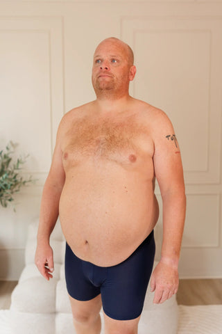 Careless Boksershorts Lukas Boksershorts long 2 pk - Mørk grønn/mørk blå