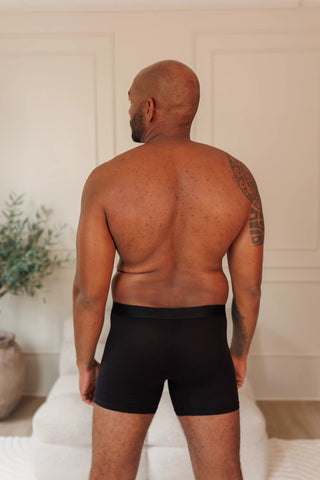 Careless Boksershorts Lukas Boksershorts long 2 pk - Svart/svart