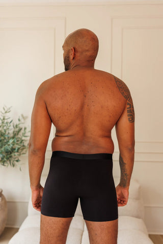 Careless Boksershorts Vegard Boksershorts long 2 pk - Svart/svart