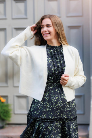 Careless Cardigan Lene Cardigan - Hvit