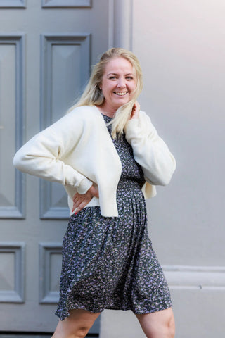 Careless Cardigan Lene Cardigan - Hvit