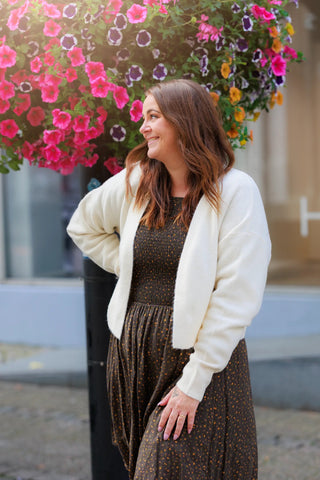 Careless Cardigan Lene Cardigan - Hvit