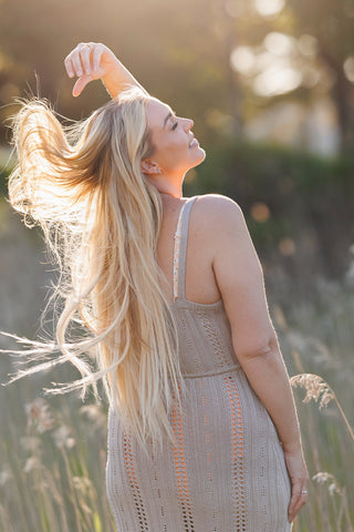 Careless Celina kjole - Beige