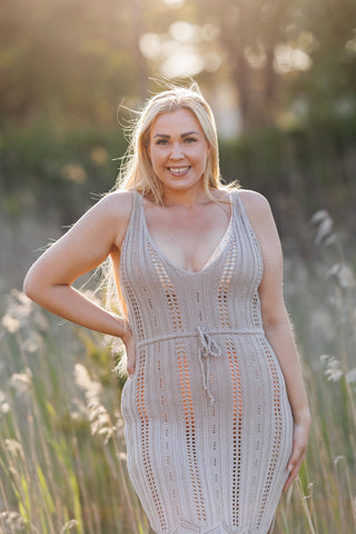 Careless Celina kjole - Beige