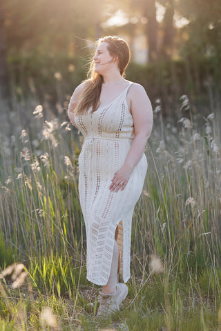 Careless Celina kjole - Eggnog