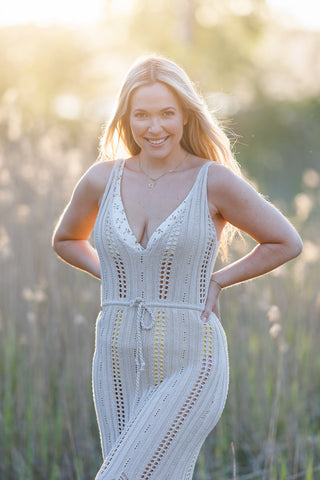 Careless Celina kjole - Eggnog