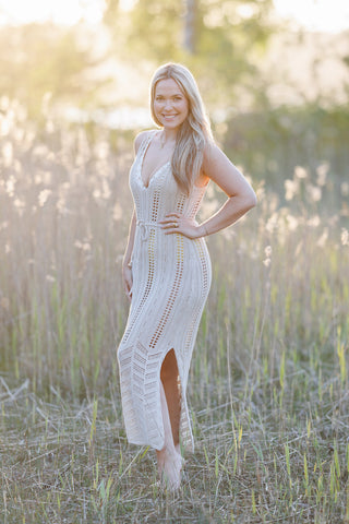 Careless Celina kjole - Eggnog