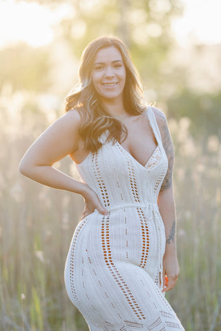 Careless Celina kjole - Eggnog