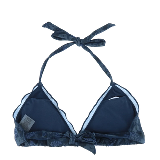 Careless Cuba Ruffles bikinitopp - Mørkeblå - Petal Whisper