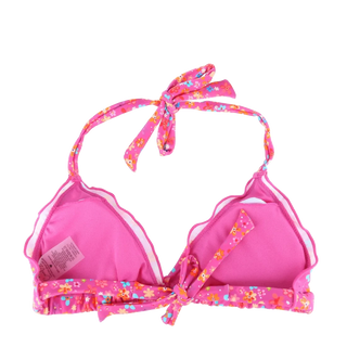 Careless Cuba Ruffles bikinitopp - Mørkerosa - Blossomir