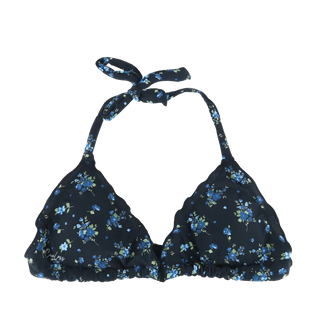 Careless Cuba Ruffles bikinitopp - Svart - Secret Garden