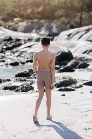 Careless David badeshorts Kids - Beige