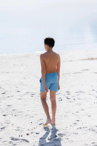 Careless David badeshorts Kids - Lyseblå