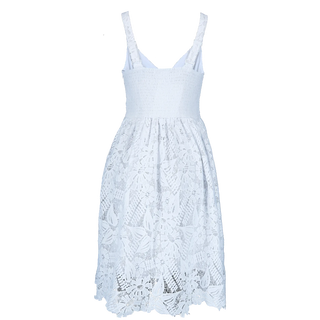 Careless Evelina kjole - Bright White