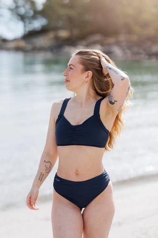 Careless Fiji bikinitopp - Mørkeblå